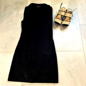 Theory jersey dress black size small